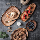 Oval Serving Wood Dishes