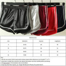 Penny Lane® - Shorts Holográfico de Seda de Verão Praia Casual 2020