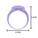 Portable silicone hand sanitizer bracelet