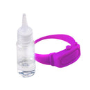 Portable silicone hand sanitizer bracelet