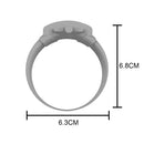 Portable silicone hand sanitizer bracelet