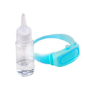 Portable silicone hand sanitizer bracelet