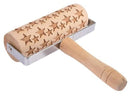 Push-Style Christmas Embossing Rolling Pin