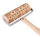 Push-Style Christmas Embossing Rolling Pin