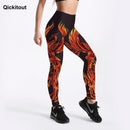 Qickitout® Legging Feminina Estampas Muito Loucas 2020 (Tamanhos Puls Size)
