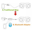 Receptor Bluetooth Áudio Stereo 2.1 Usb P2 Adaptador Músicas