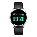Relógio Eletrônico Smartwatch Q8 Couro