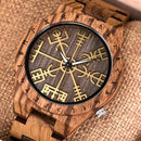 Relógio Viking Especial Quartz Madeira [PROMOÇÃO DIA DOS PAIS]