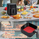 Reusable Air Fryer Silicone Liners (Replacement for Parchment Paper)