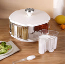 Rotating seasoning box seasoning jar