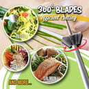 Scallion Cutter Stainless Steel Plum Blossom Onion Cutter