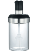 Silicone Brush with Glass Bottle