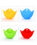 Silicone Egg Poacher Mold Kitchen Tool (4PCS)