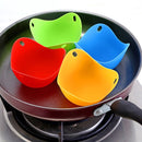 Silicone Egg Poacher Mold Kitchen Tool (4PCS)
