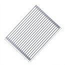 Silicone folding drain rack Colander (Light Gray)