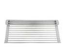 Silicone folding drain rack Colander (Light Gray)