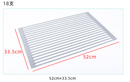 Silicone folding drain rack Colander (Light Gray)