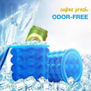 Silicone Ice Cube Maker (Free 1 Anti-Slip Tongs)