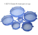 Silicone Stretchable Lids (6 pcs)