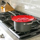 Spill Stopper Silicone Lid Cover For Pot