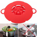 Spill Stopper Silicone Lid Cover For Pot