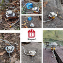 Split Windproof Portable Outdoor Gas Stove