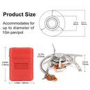 Split Windproof Portable Outdoor Gas Stove