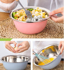 Stainless Steel Basin 5 Pcs Set (12 inches)