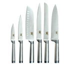 Stainless Steel Chef Knife Set with Straight Hollow Shank