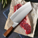 Stainless Steel Cleaver Kitchen Knife Razor Sharp Slicing Knife