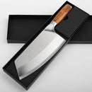 Stainless Steel Cleaver Kitchen Knife Razor Sharp Slicing Knife