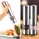 Stainless Steel Electric Salt & Pepper Grinder