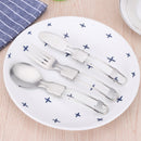 Stainless steel folding tableware
