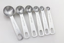 Stainless steel kitchen seasoning measuring spoons