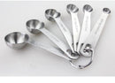 Stainless steel kitchen seasoning measuring spoons