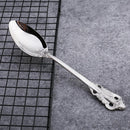 Stainless steel knife and fork set