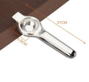 Stainless steel manual lemon juicer orange juicer baked stainless steel lemon clip