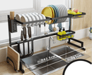 Stainless Steel Over-Basin Dish Shelf
