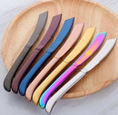 Stainless Steel Rainbow Steak Knife (8 Pcs Set)