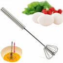 Stainless Steel Semi-Automatic Egg Beater
