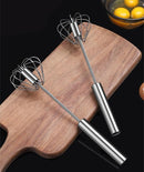 Stainless Steel Semi-Automatic Egg Beater