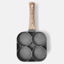Stone four-hole omelette pan
