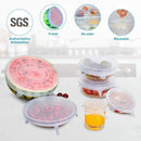 Tampa De Silicone Universal (6 PEÇAS)