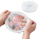 Tampa De Silicone Universal (6 PEÇAS)