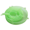 Tampa De Silicone Universal (6 PEÇAS)