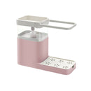 The kitchen presses the dispenser