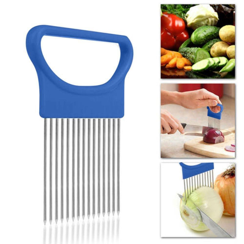 Vegetable Holder Cutting Aid Guide