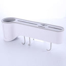 Wall-mounted drain knife rack