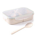 Wheat Preservation Divided Lunch Box Bento Box