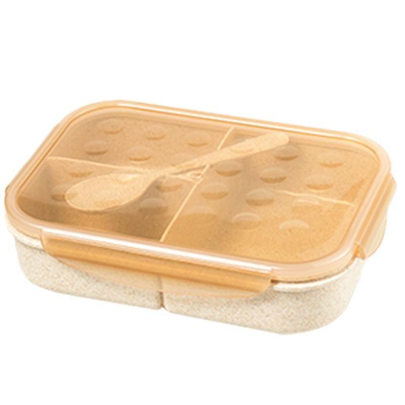 Wheat Preservation Divided Lunch Box Bento Box